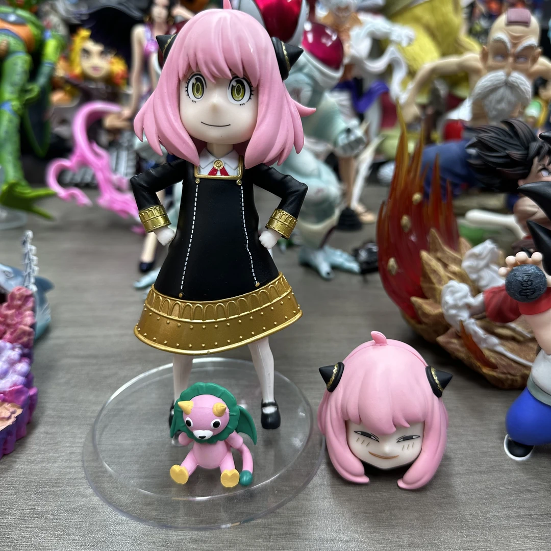 17.5厘米 双头雕 阿尼亚 手办摆件