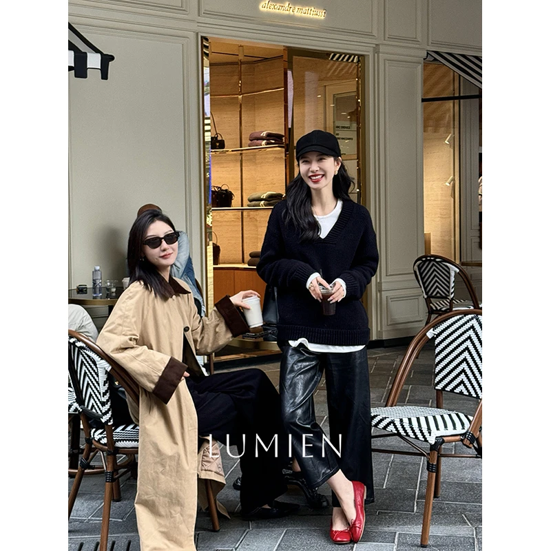 【LUMIEN】澳毛极简慵懒感毛衣LX4JSS081