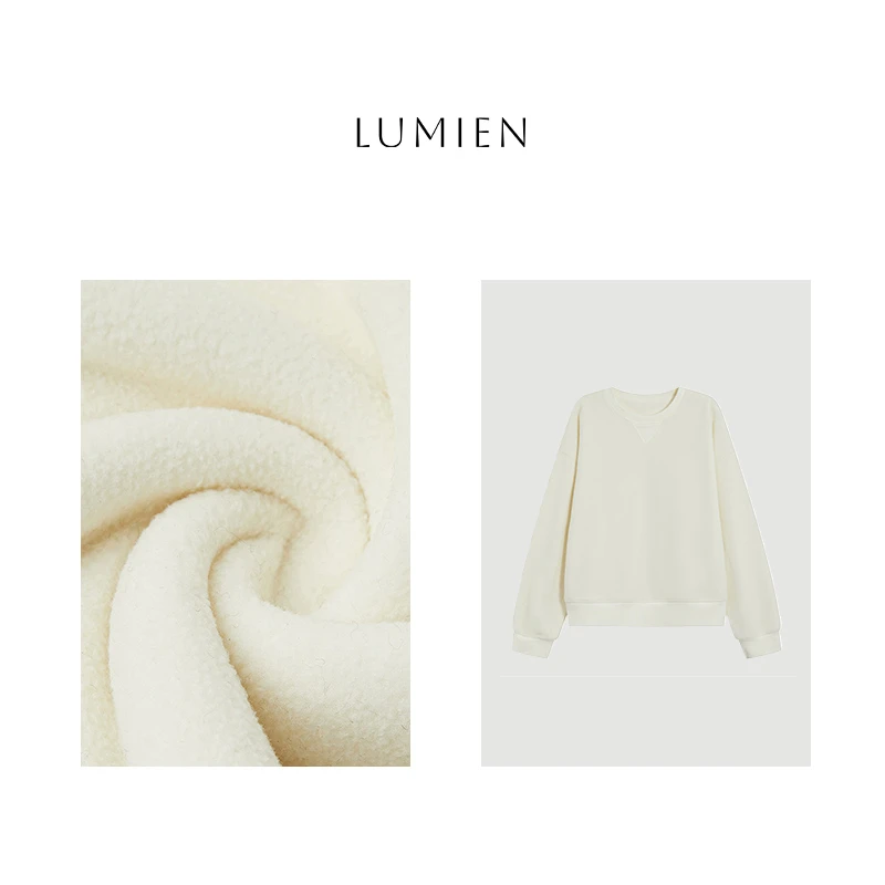【LUMIEN】高克重双面摇粒绒套装LX4KZS69/LX4KZK70