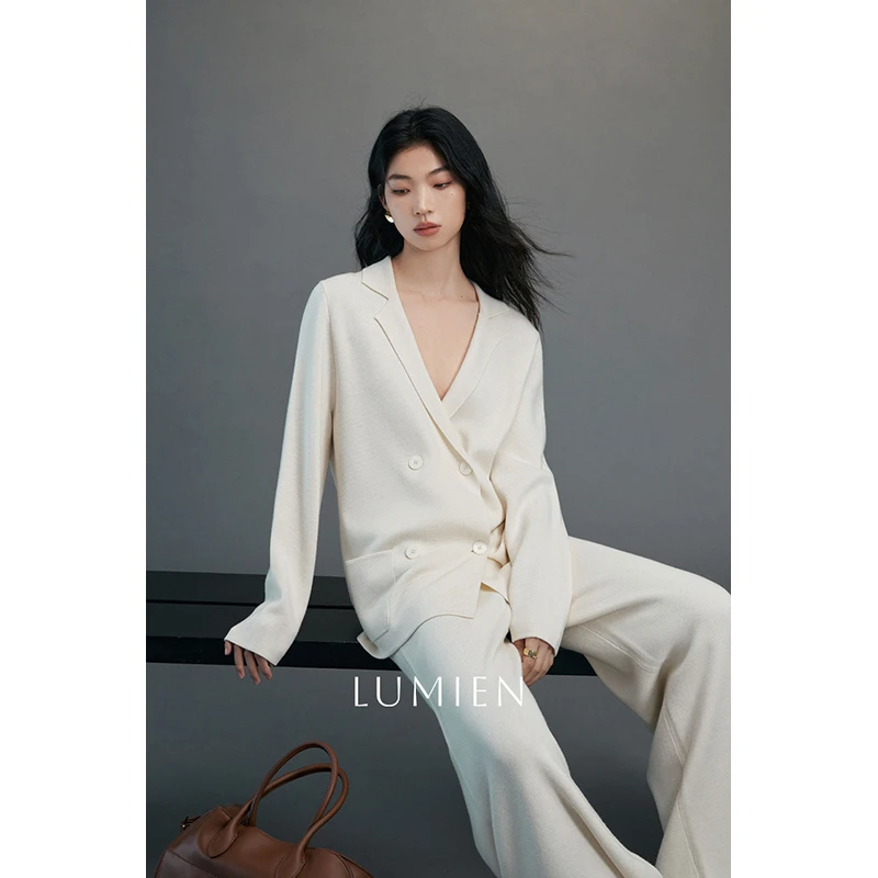 【LUMIEN】静奢老钱风针织套装LX4HZZ031