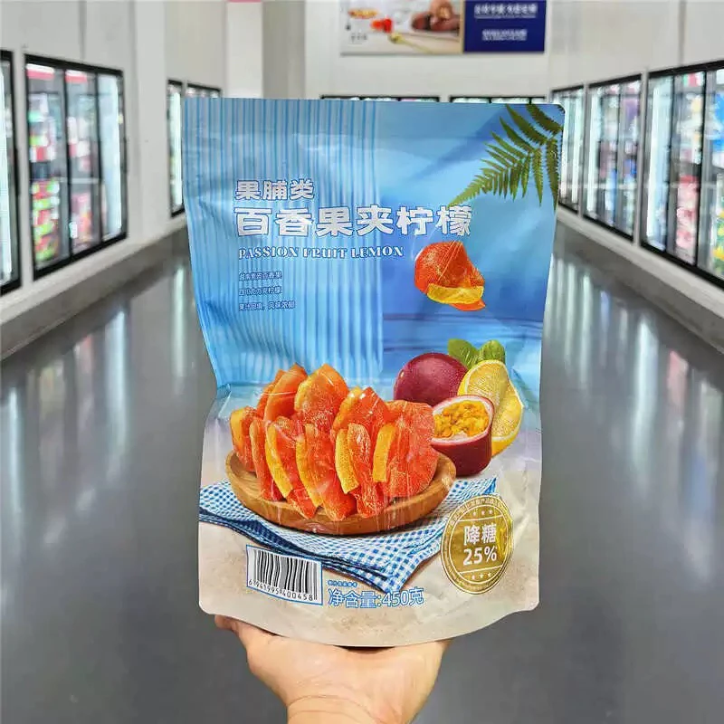 会员超市代购新品百香果夹柠檬（果脯类)果味小包装风味美味即食
