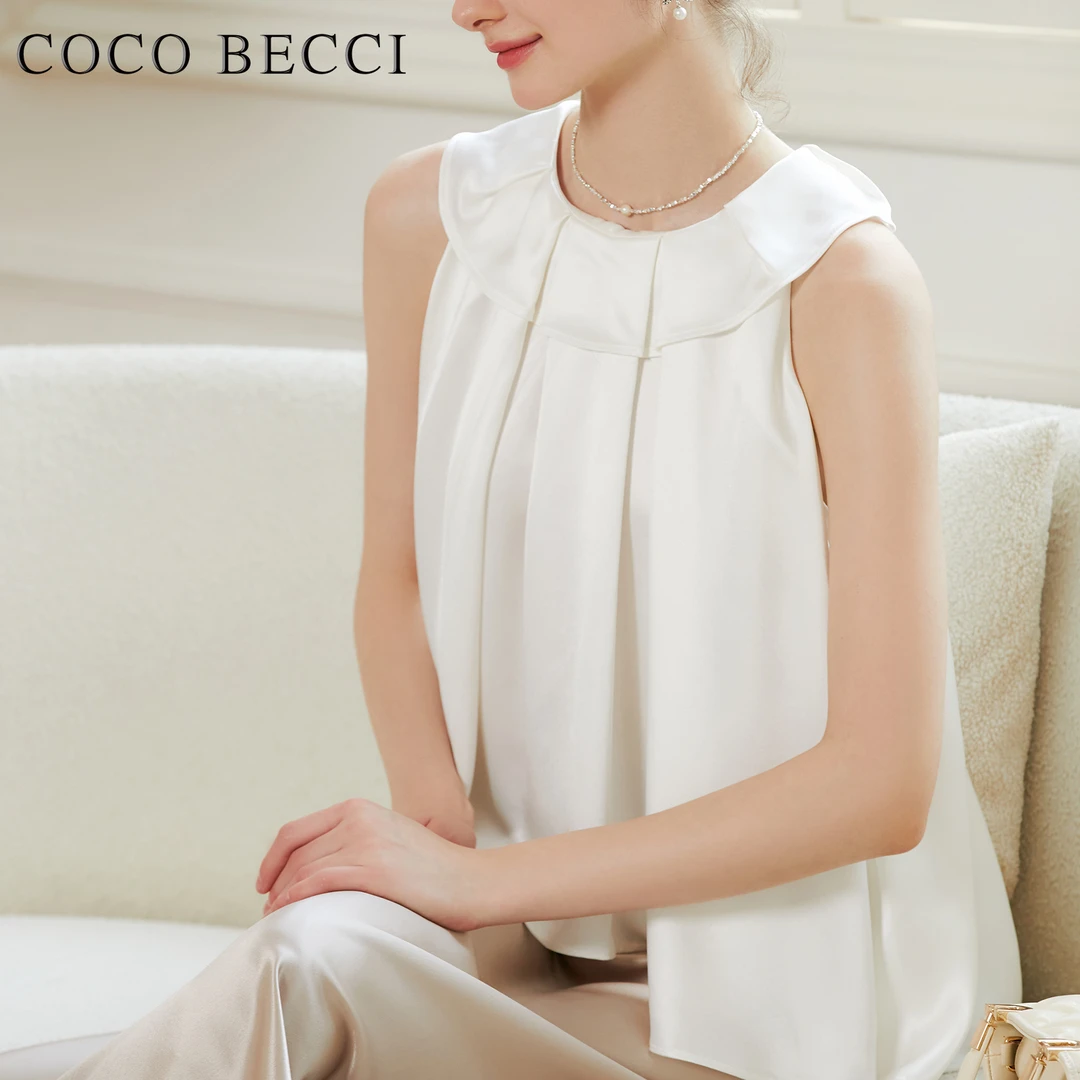COCO BECCI新【小千金】醋酸背心上衣YT24YSU250002