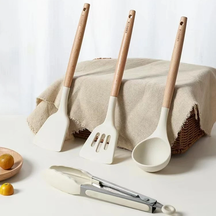 硅胶铲子家用炒勺不粘锅专用炒菜硅胶锅铲不伤锅食品级厨具不伤锅