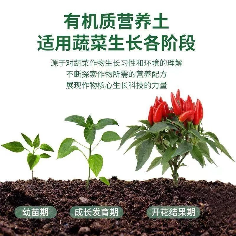 通用型花土养花营养土家用盆栽多肉土壤养花种菜专用种植泥土有机