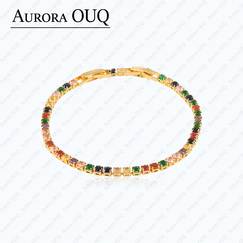 欧阳琴 合金合成锆石手链 【琴愿为你】时尚大气经典女手链YS170008