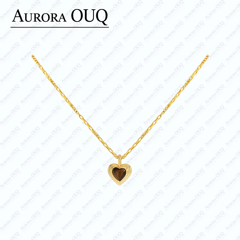 铜合金合成锆石项链  【琴愿为你】轻奢时尚项链吊坠YX160247