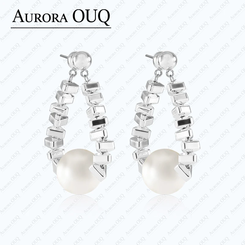 欧阳琴 合金合成锆石耳饰 【琴愿为你】时尚百搭高端耳坠YE190583