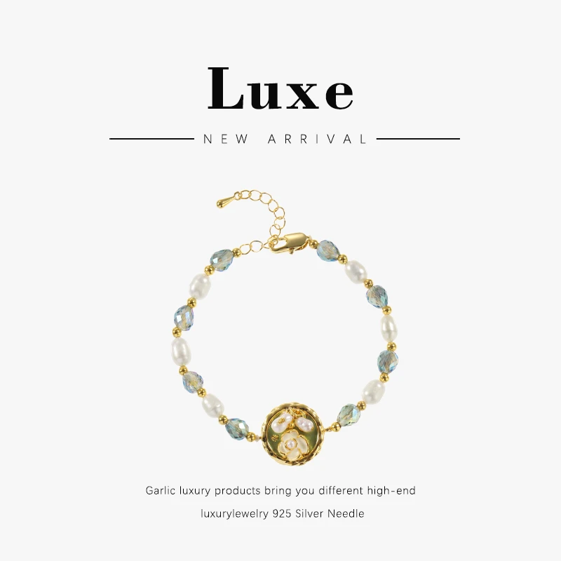 欧阳琴 合金合成锆石手链  【琴愿为你】时尚大气经典手链ZL210127