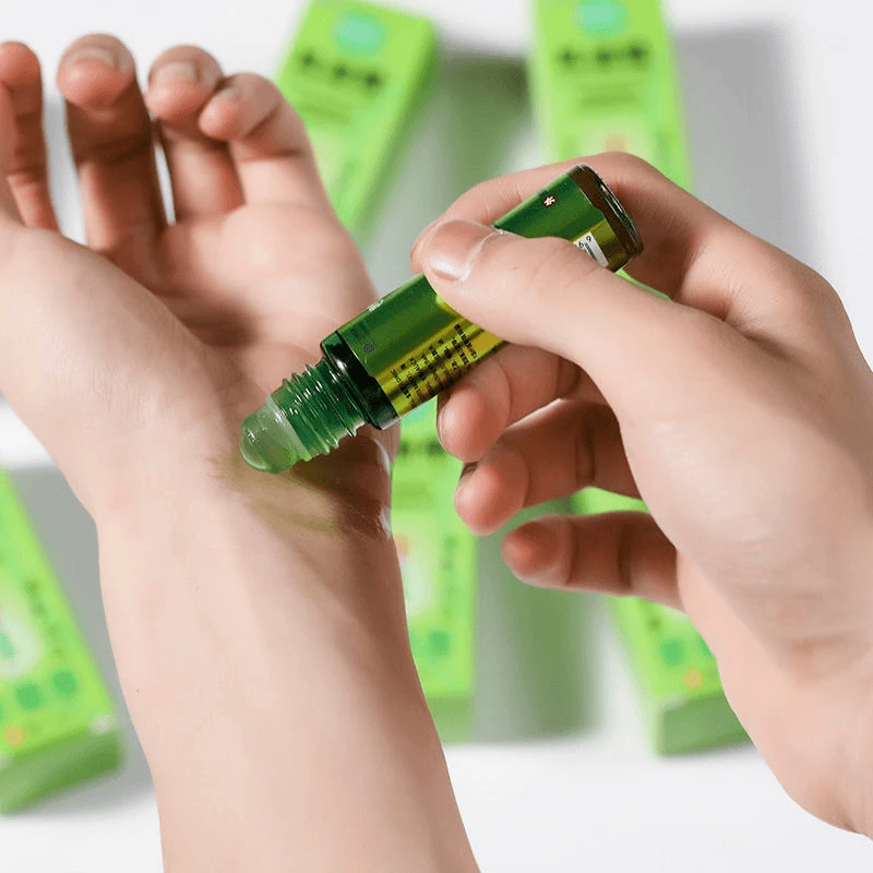 12ml装滚珠瓶风油精清爽走珠大瓶装花露水滚珠薄荷清凉油清爽学生
