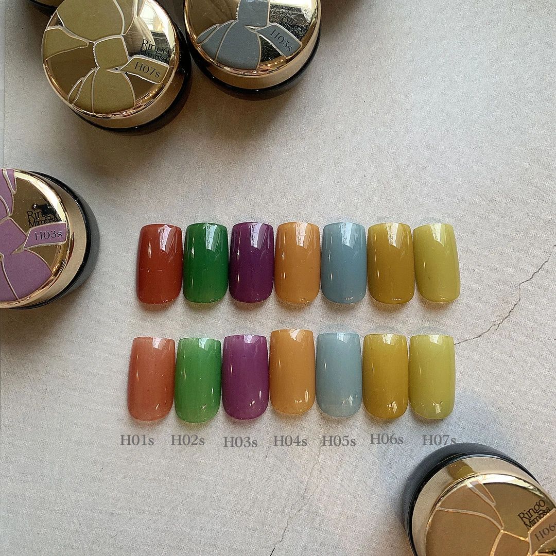 【RM Maru H组】乳浊组里的调味色ins配色常用闪闪贵妇光疗胶体升级