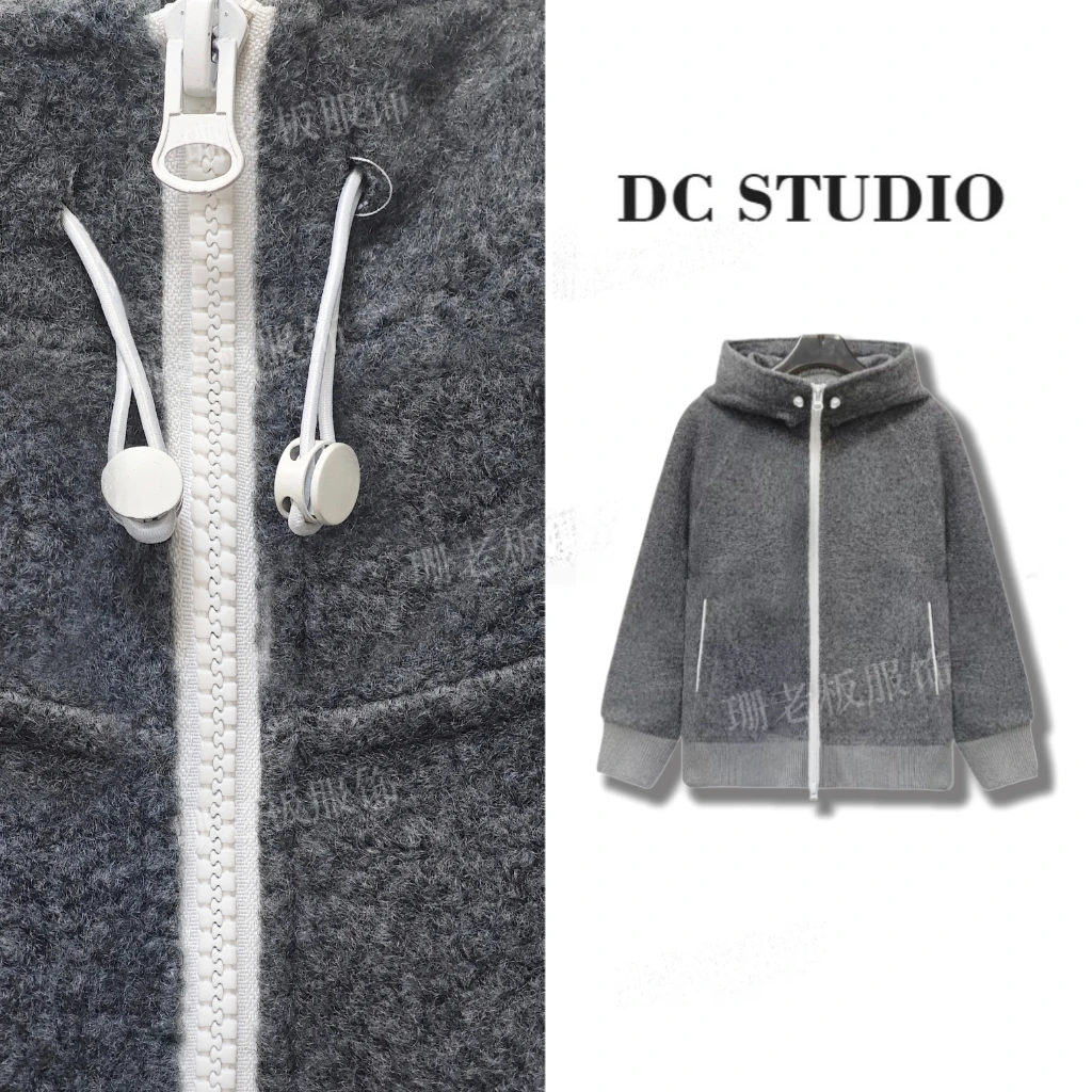 DC STUDIO【冬日来信】2024冬新款运动时尚休闲连帽加厚保暖外套