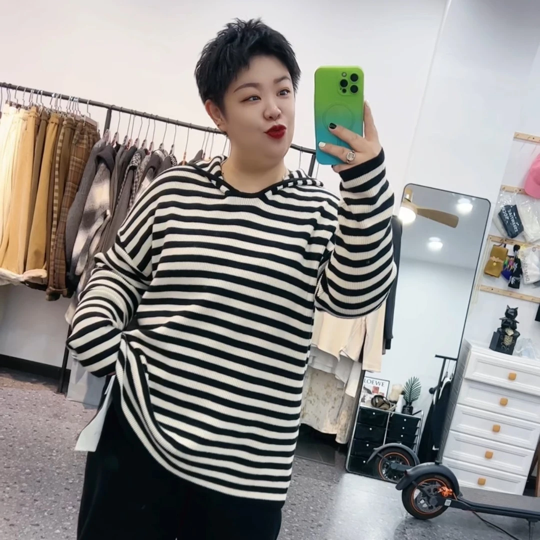 9966休闲打底连帽毛衫