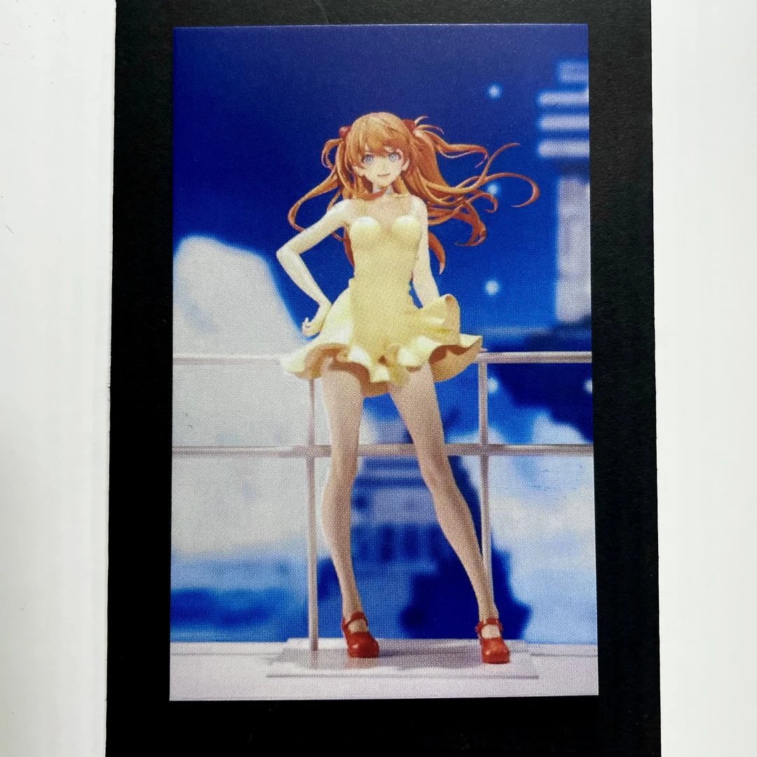 【预 定の卡 片】黄裙明日香 树脂翻模 复刻版 非PVC 定制类