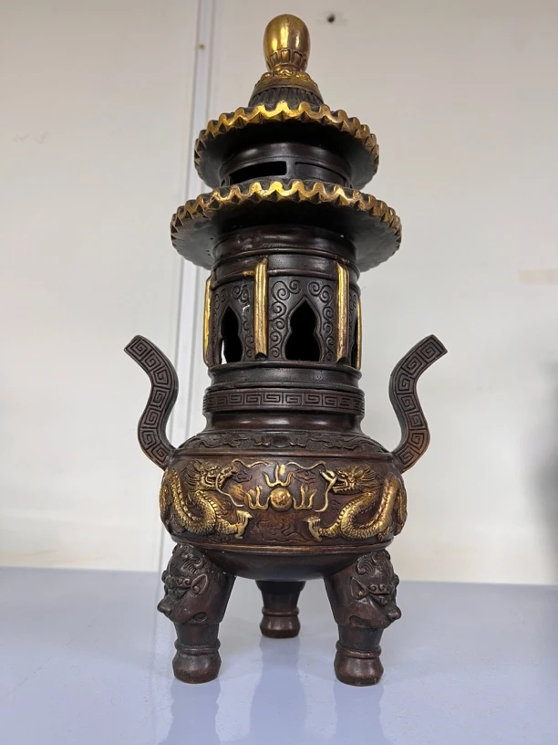 中式家居饰品摆件创意鎏金