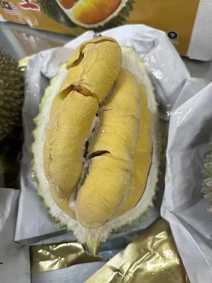 冷冻树熟金枕榴莲2斤泰国金枕