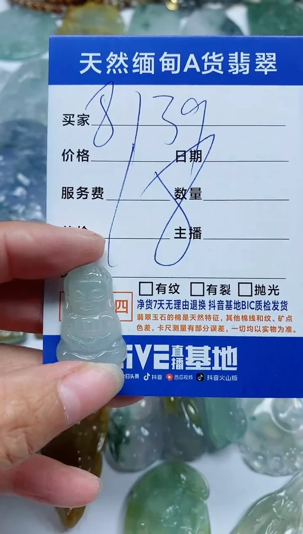 【闪购商品】翡翠颈饰未镶嵌B05