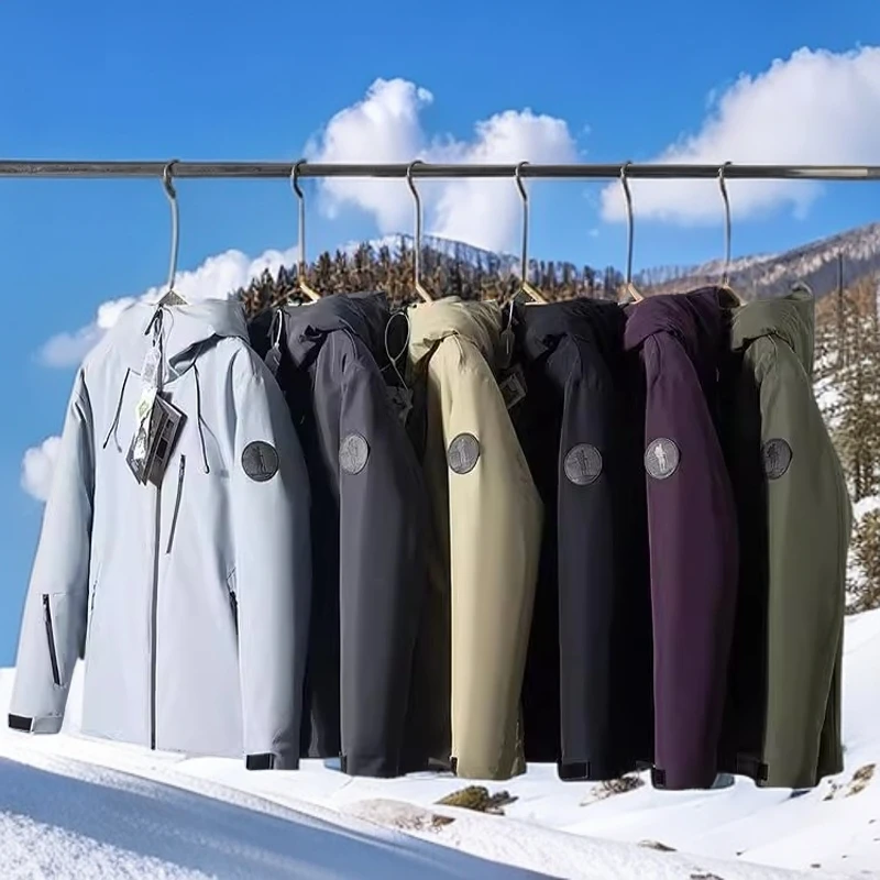 极地级御寒！抗寒-25度！外贸男装冬季户外保暖科技三防连帽棉衣男