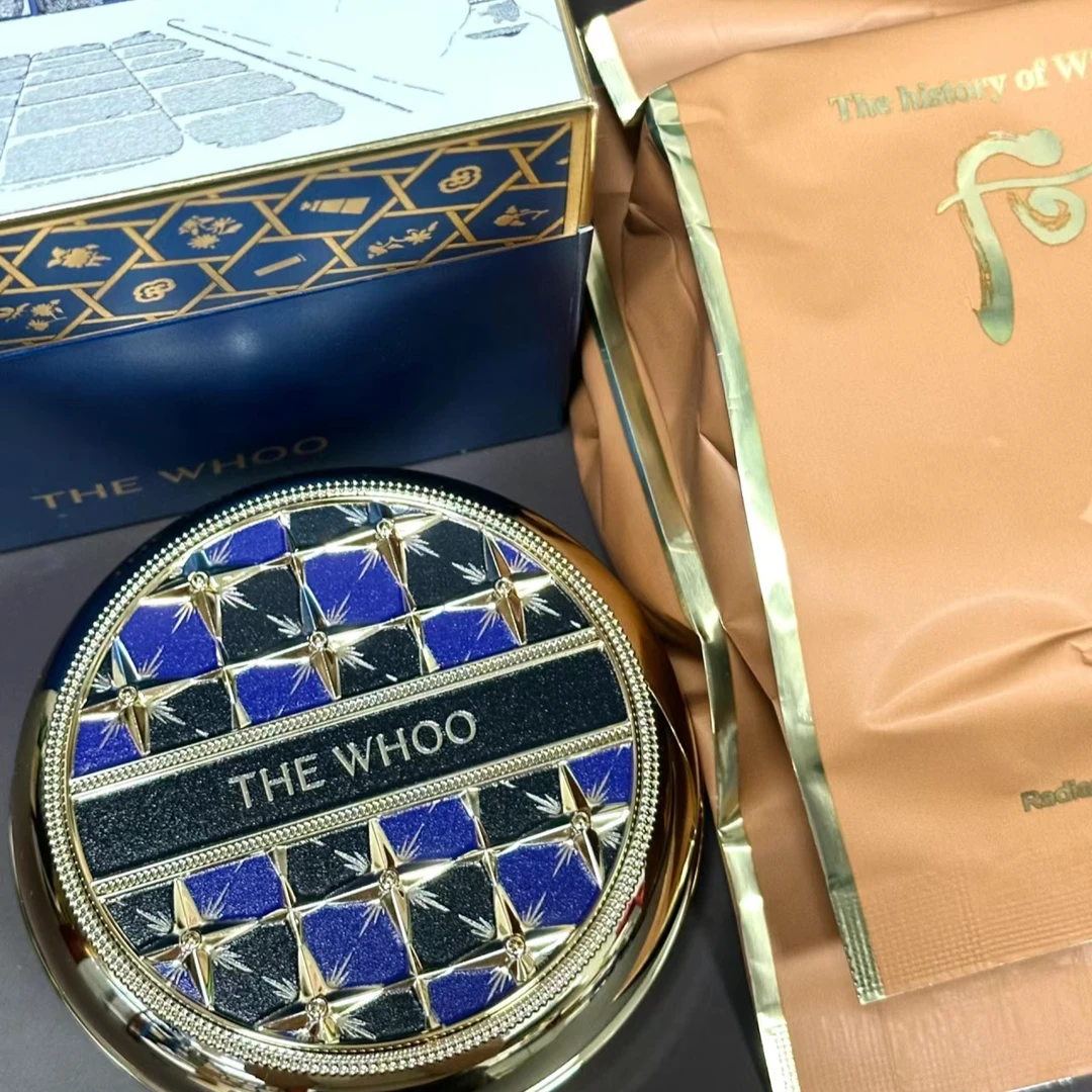 The history of/后后天气丹气垫套盒限量版华泫精华BB霜修饰肤色