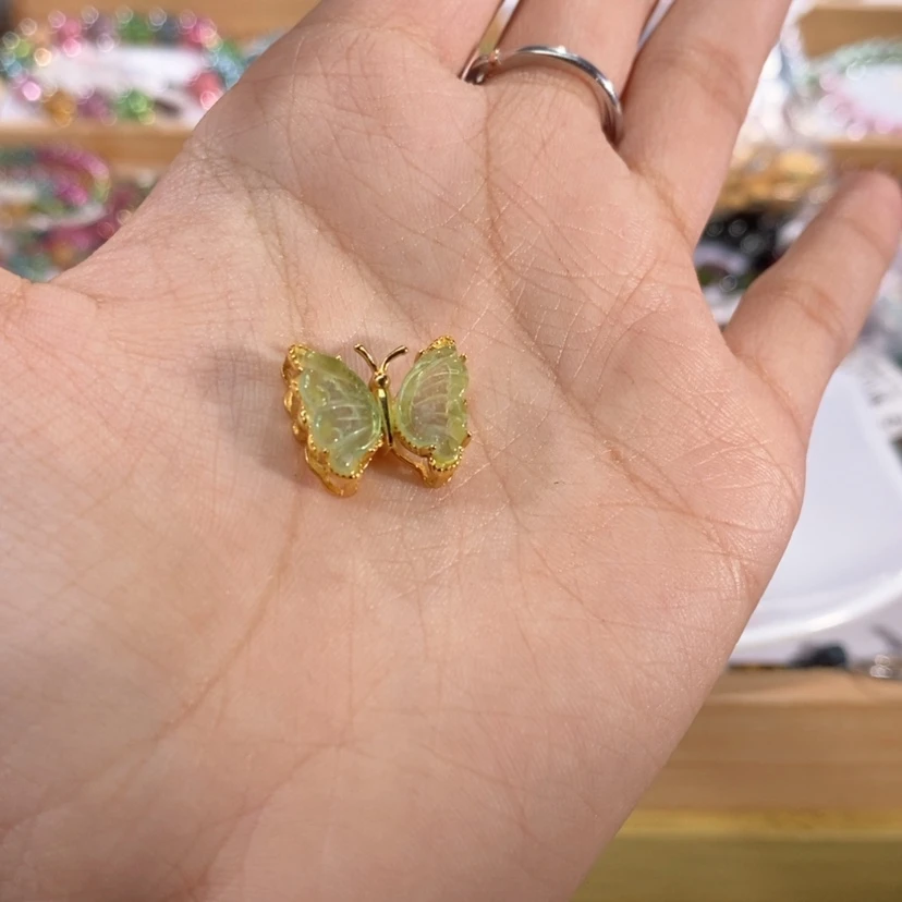 【闪购商品】碧玺多样性发货配件银S925镶嵌
