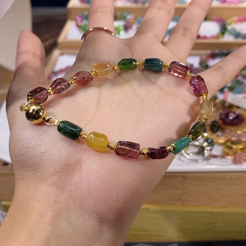 【闪购商品】碧玺多样性发货手串未镶嵌