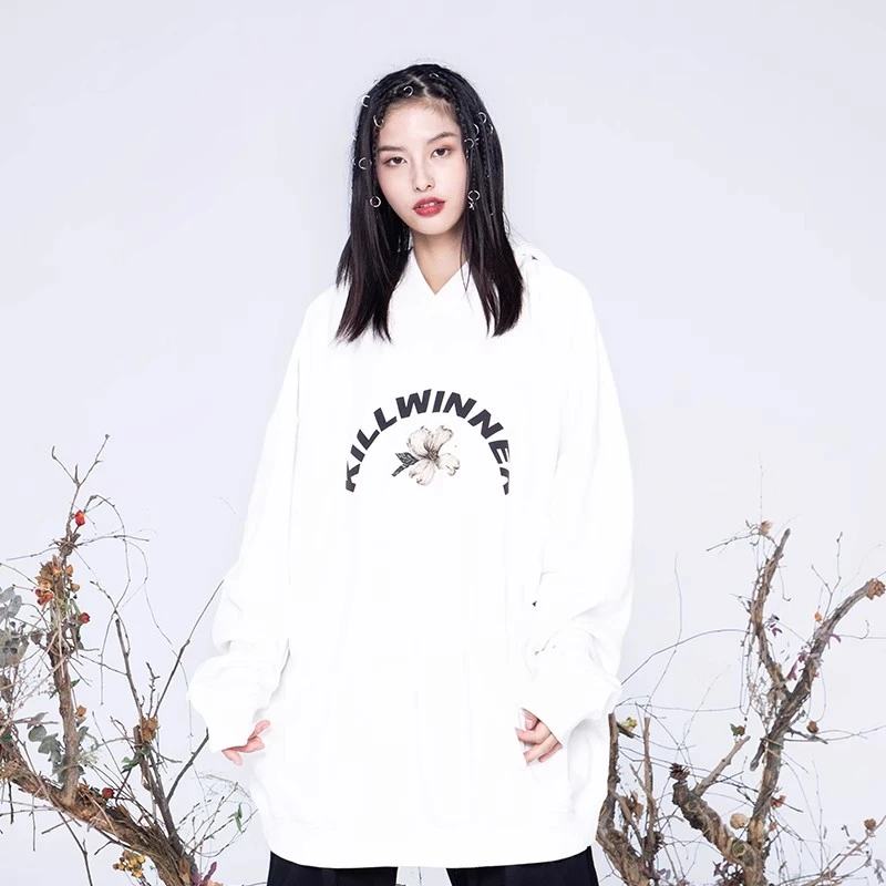 KILLWINNER 叛逆基因雏菊花卉环状印花卫衣