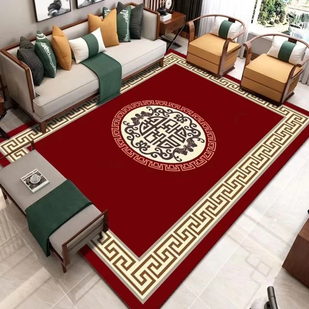 大尺寸运动百搭客厅地毯沙发茶几吸水加厚裁剪免洗地垫进入户玄关