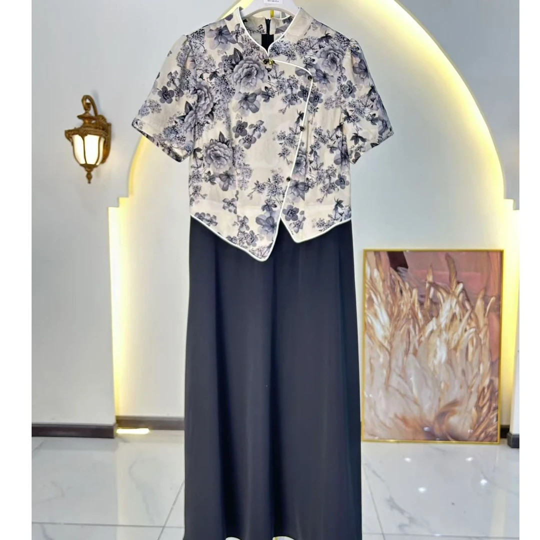 【HQ810】2025新款时尚减龄休闲春秋款气质夏裙