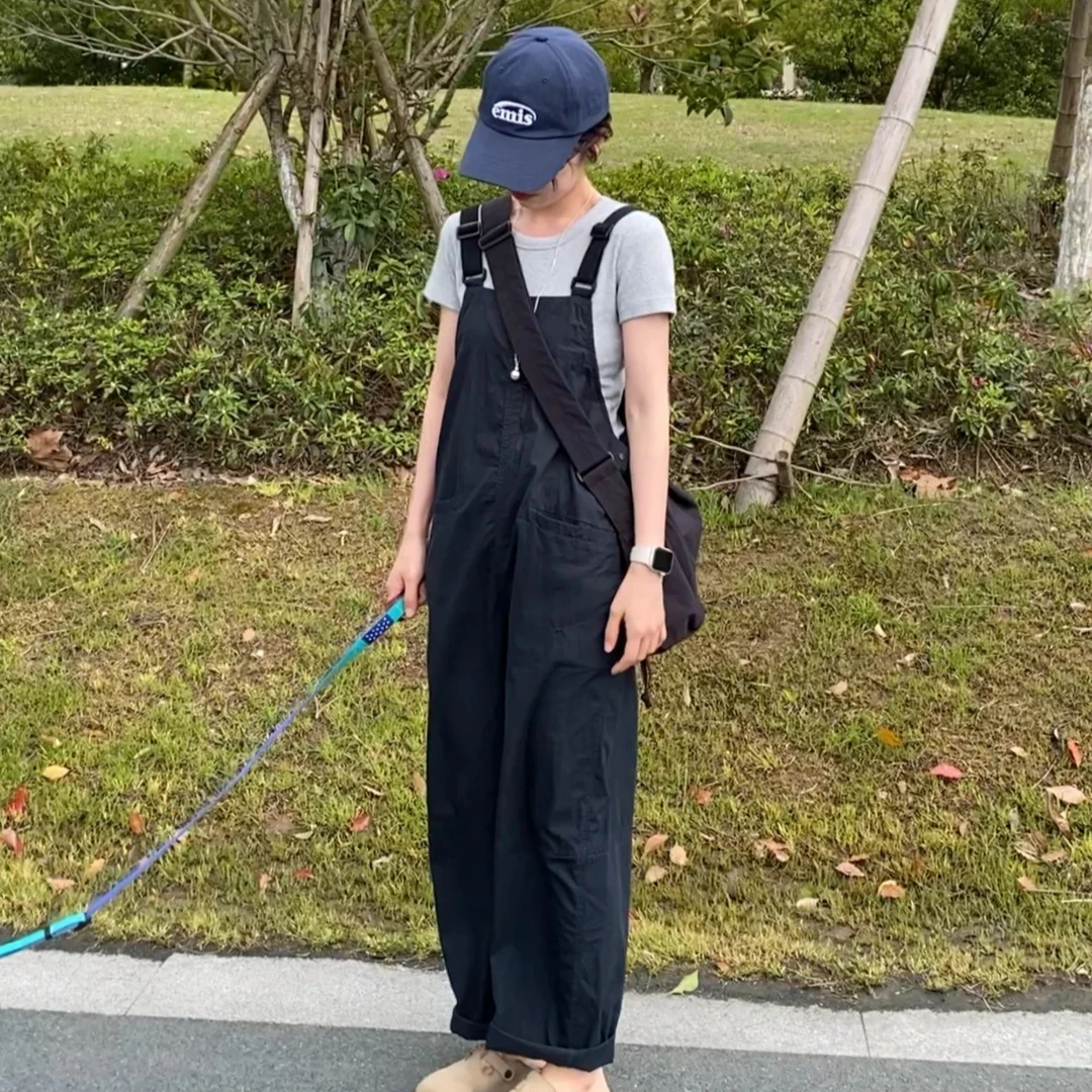 欧货漂亮时尚小个子宽松休闲裤2024今年流行网红爆款直筒裤子女装