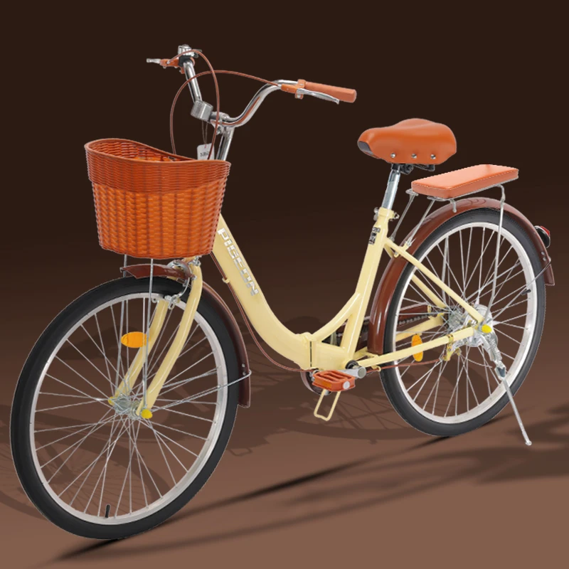 FLYING PIGEON/飞鸽自行车轻便24寸26寸男女大人折叠通勤车学生车