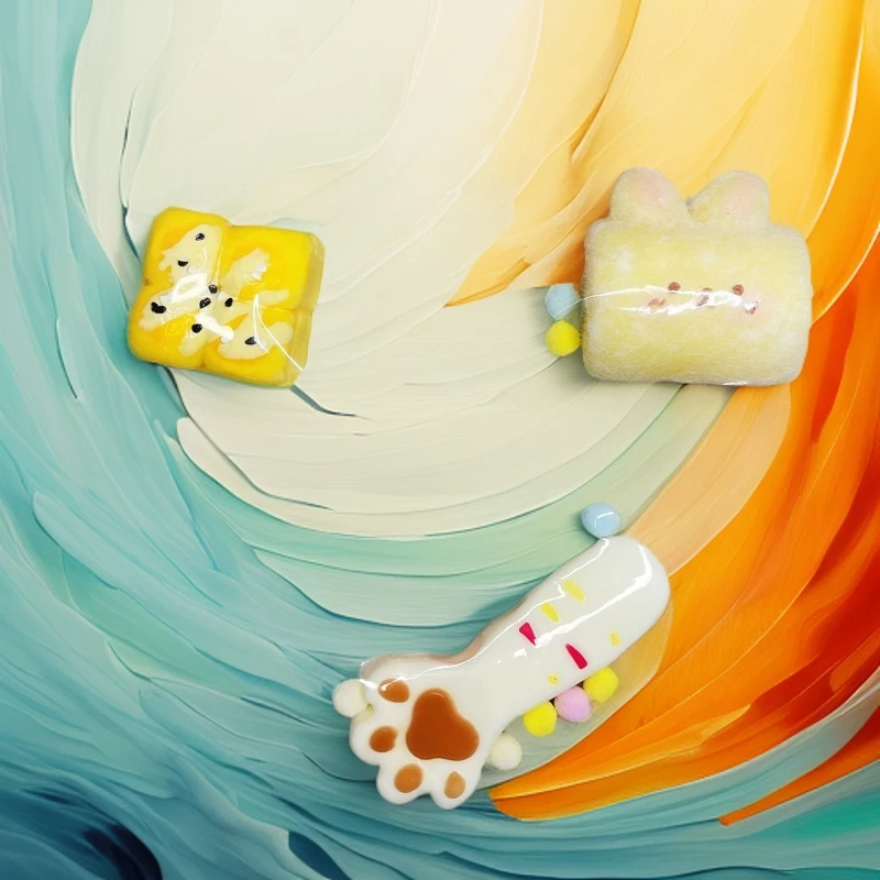 食品级硅胶捏捏乐纯手工手工制作解压玩具