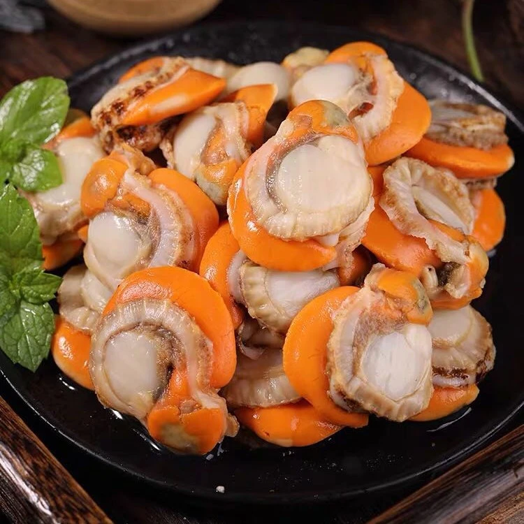 连云港发货 连云港发货  美味海鲜  扇贝肉    3斤 /箱