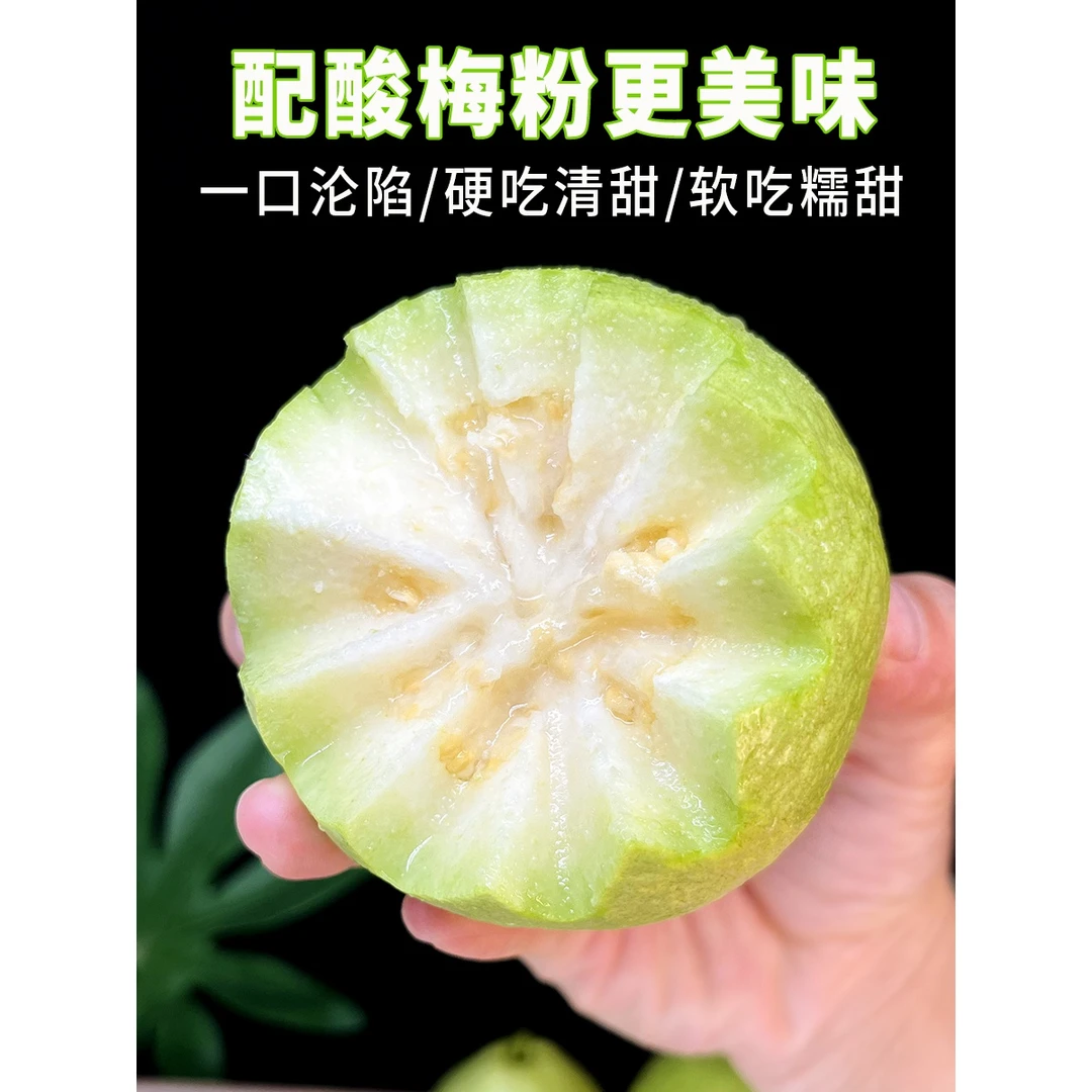 红心芭乐番石榴芭乐正宗红心芭乐番石榴芭乐番新鲜水果酸奶酪口感