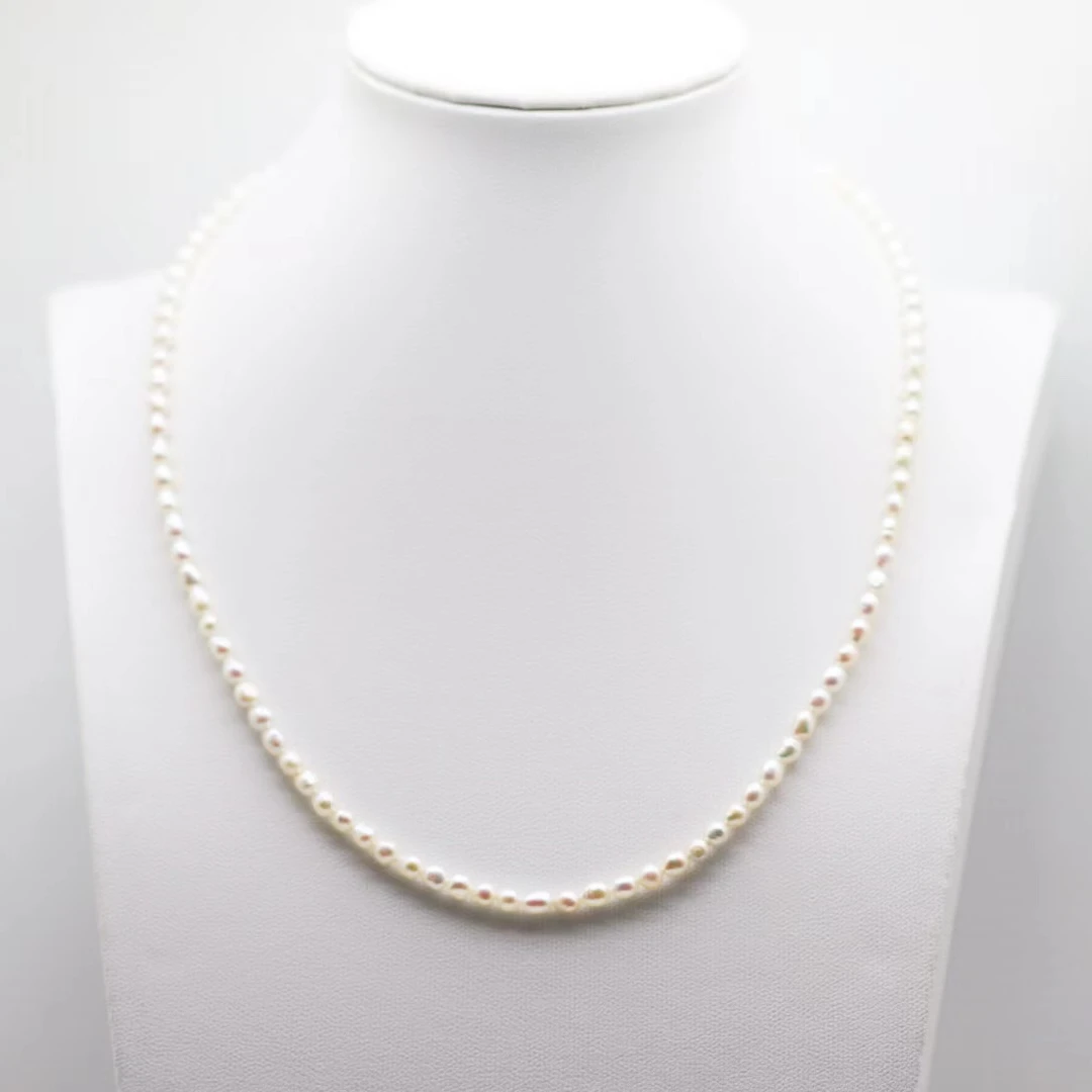 107轻奢小米珍珠项链