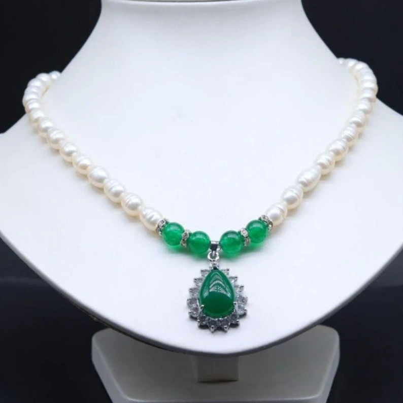 239 滢梦白色珍珠项链