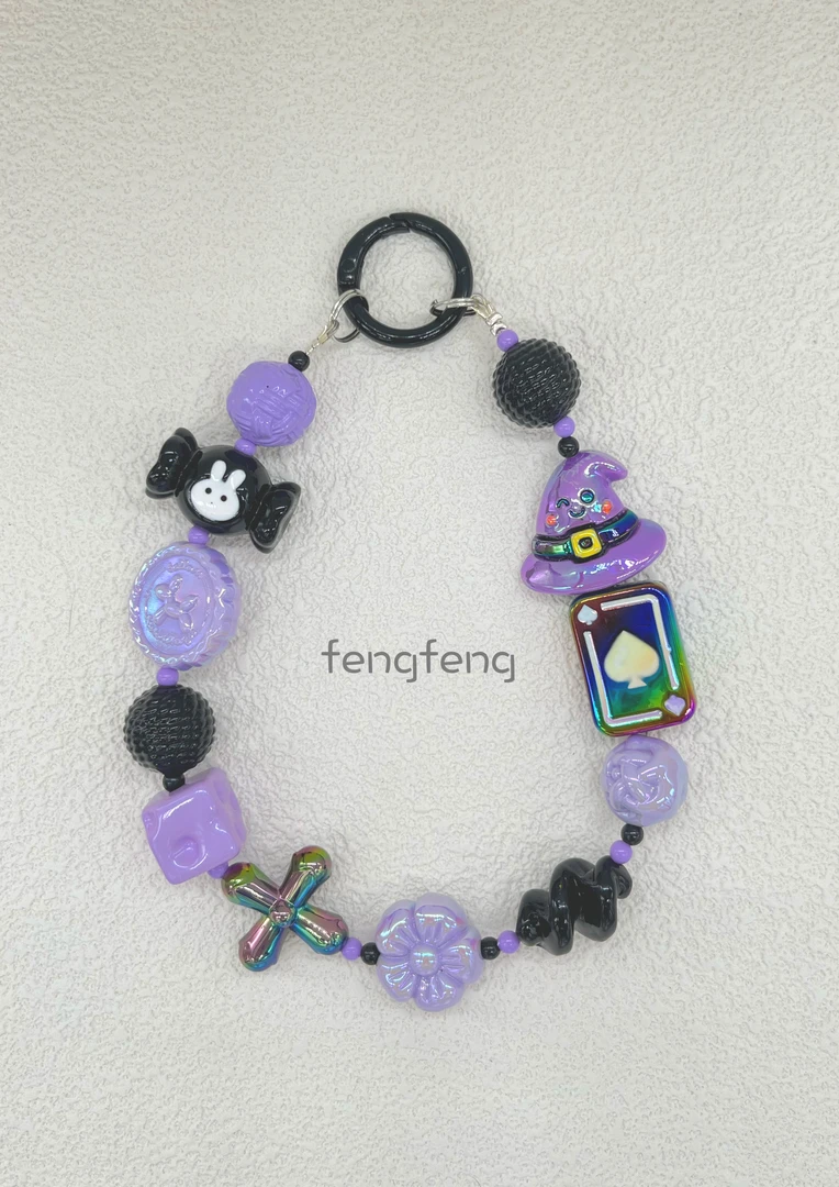 原创手工diy手机链/钥匙链/包链