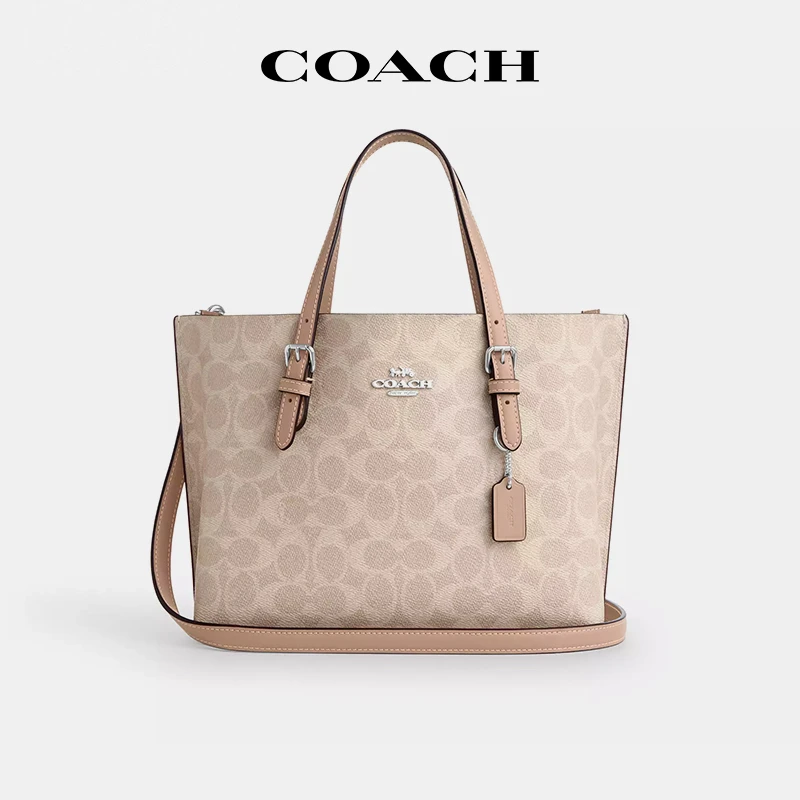 COACH/蔻驰【品牌授权】24新款Mollie25托特包单肩斜挎包手提包