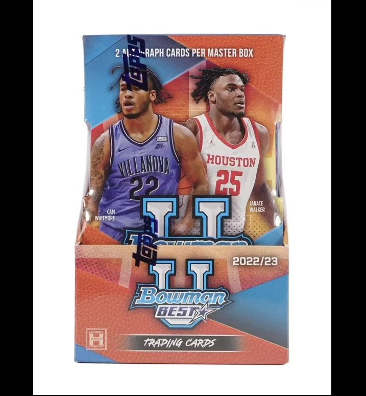 2022/23 Bowman University's Best Hobby Box 篮球 现货盒卡