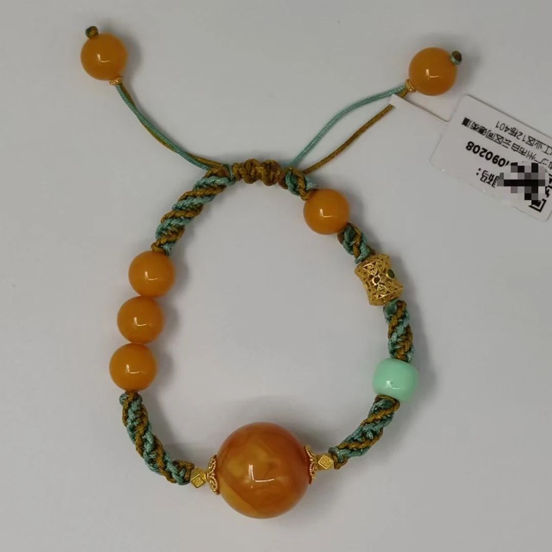 【老掌柜】蜜蜡手绳  M090208