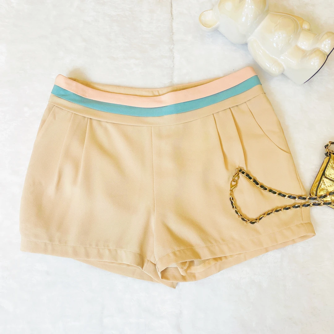 【单款】显瘦气质时尚夏季复古法式收腰裙子0029