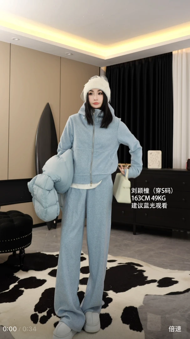 【劉發發】W263【Baby套装】新款韩版休闲百搭高级运动套装