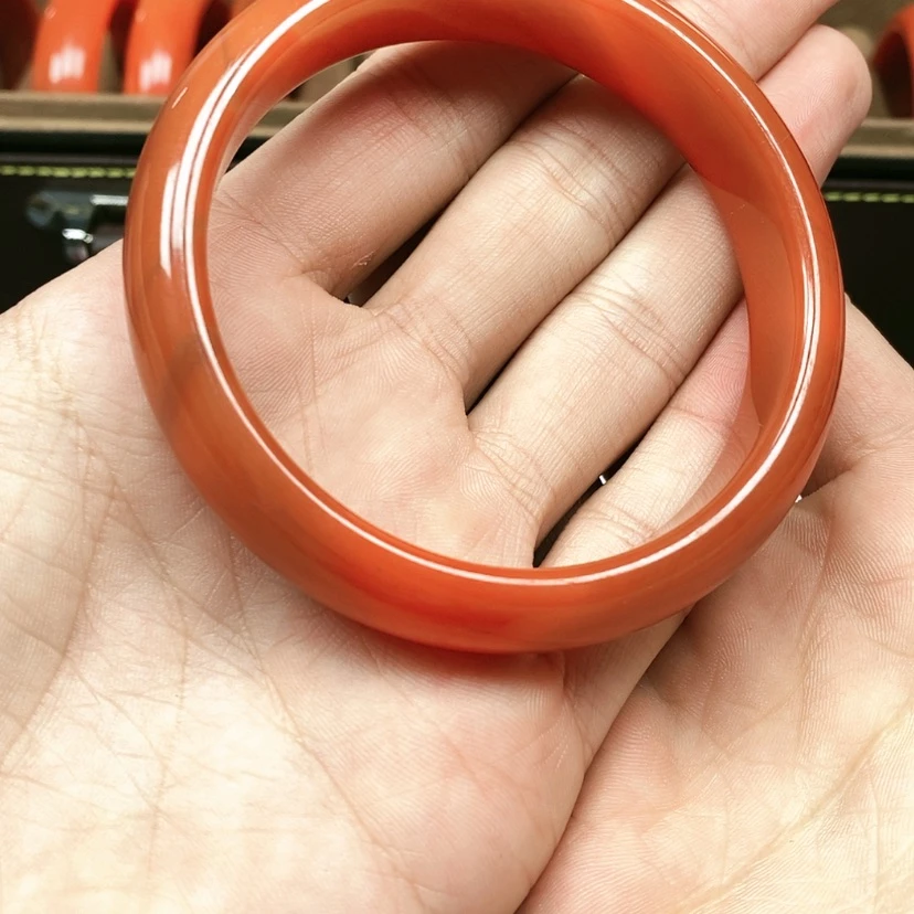 【闪购商品】玛瑙/玉髓手链未镶嵌满色满肉收藏品