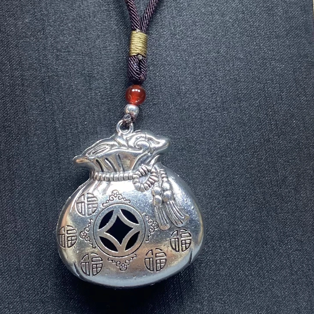 【天意珠宝】足银南红顶珠名族风福袋