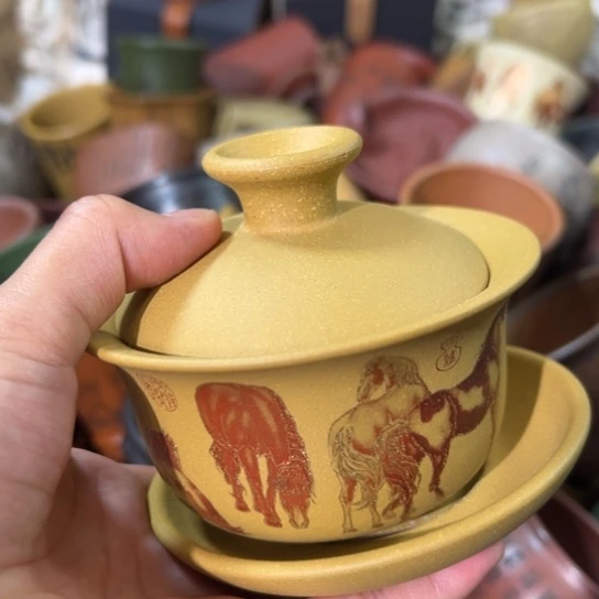 紫砂茶杯宜兴紫砂