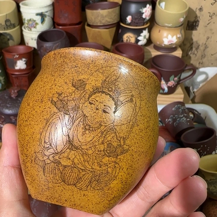紫砂茶杯宜兴紫砂