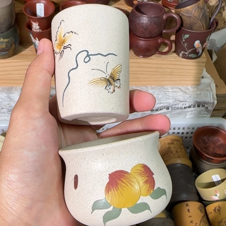 紫砂茶杯宜兴紫砂