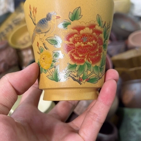 紫砂茶杯宜兴紫砂
