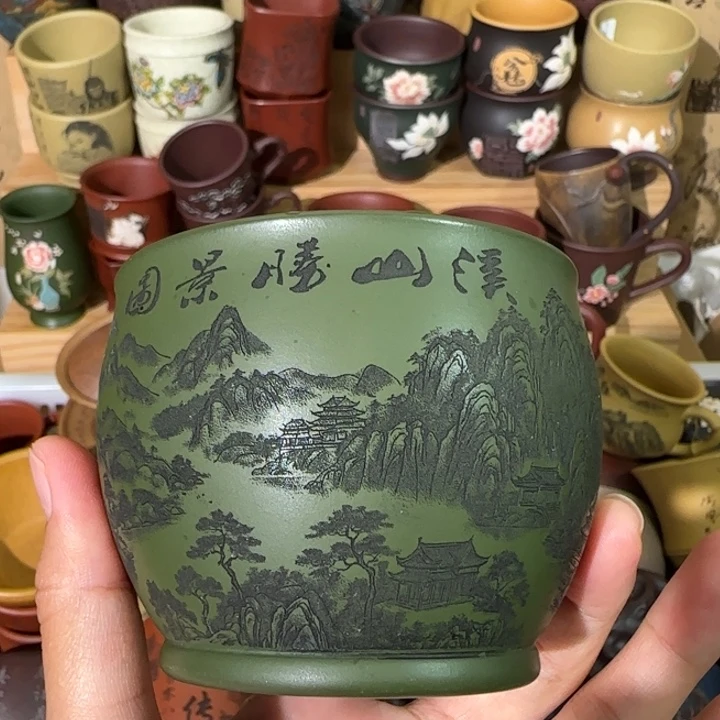 紫砂茶杯宜兴紫砂