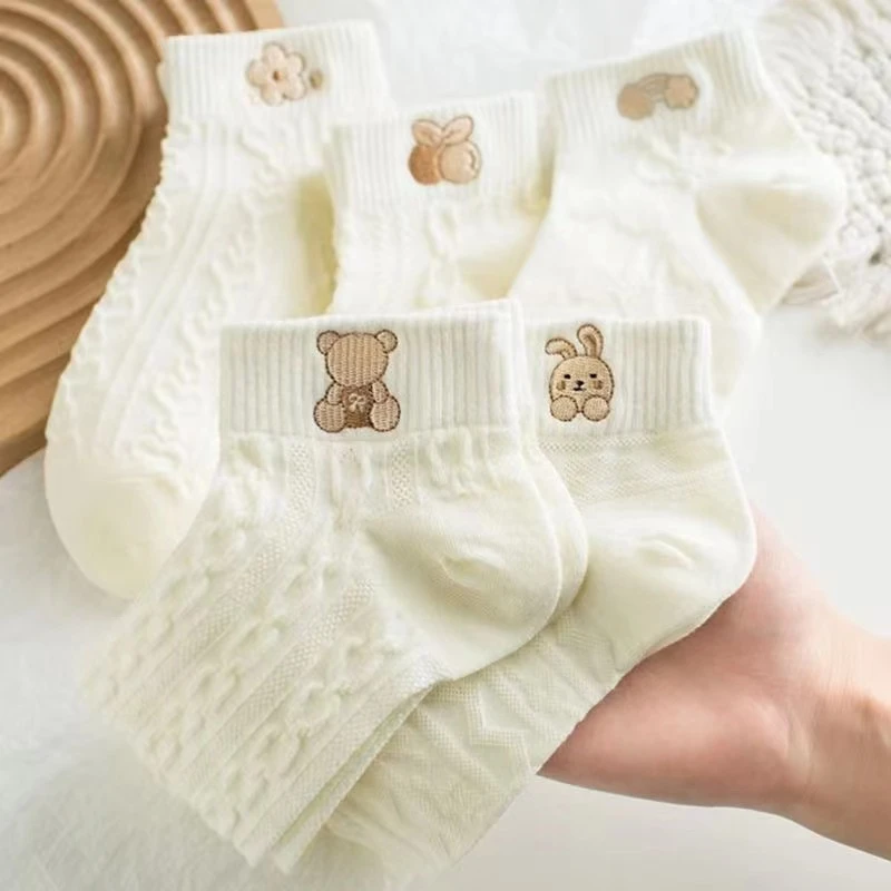 星期六优选  5双袜子品质船袜 包邮超值 有问题联系客服
