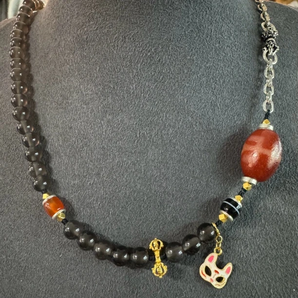 壹加火火|原创设计红肉贵人项链多样性发其一