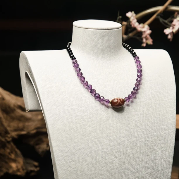 壹加火火|原创设计红肉贵人锁骨链多样性发其一